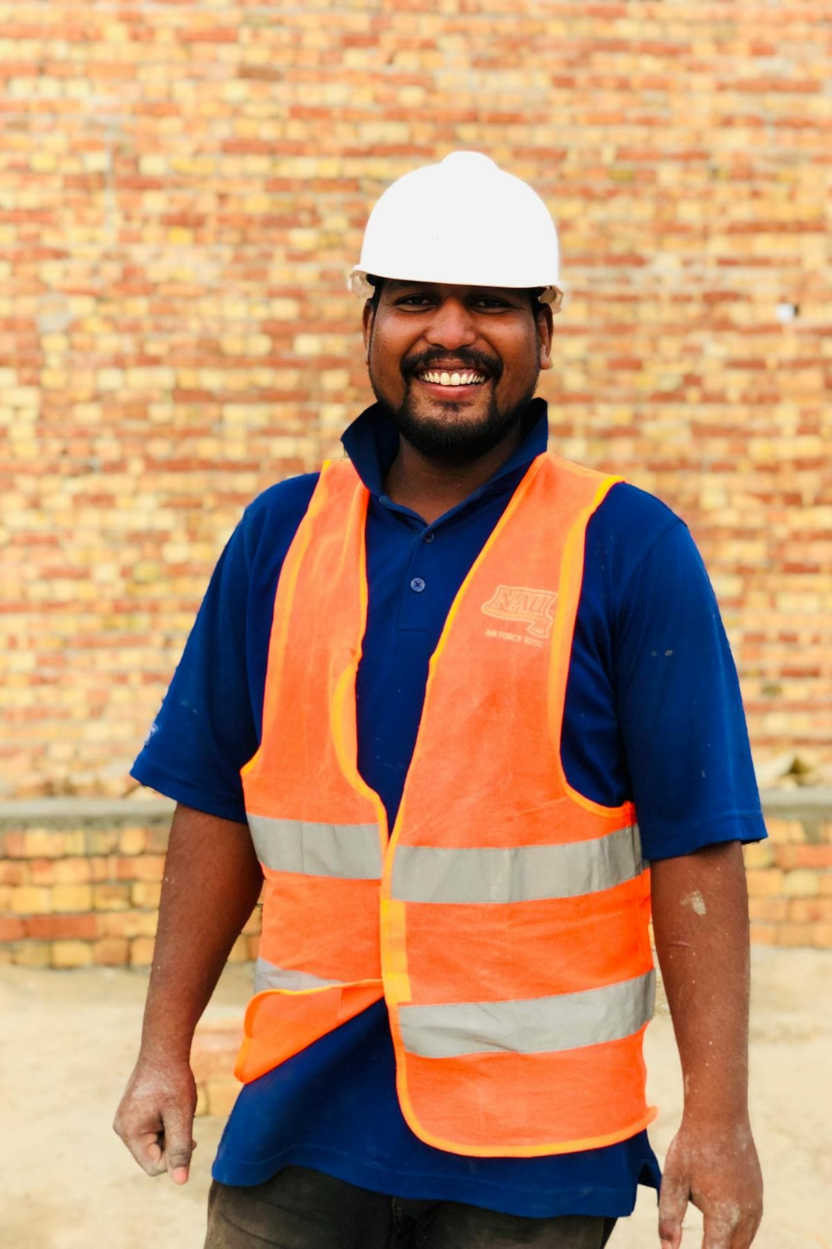 Service professional at a job site